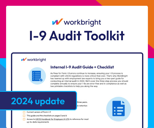 Correct & Prevent I-9 Errors: Your 2024 Audit Toolkit